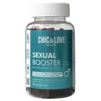 chic love sexual booster hombre gummies gominolas con maca fenogreco l arginina y un conjunto de vitaminas para aumentar el libido 60uds 1